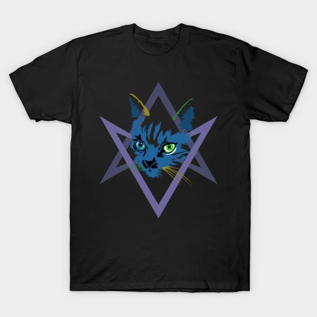 Cat is Love, Love Under Will T-Shirt by RAdesigns